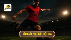 Cách sút phạt góc hiệu quả