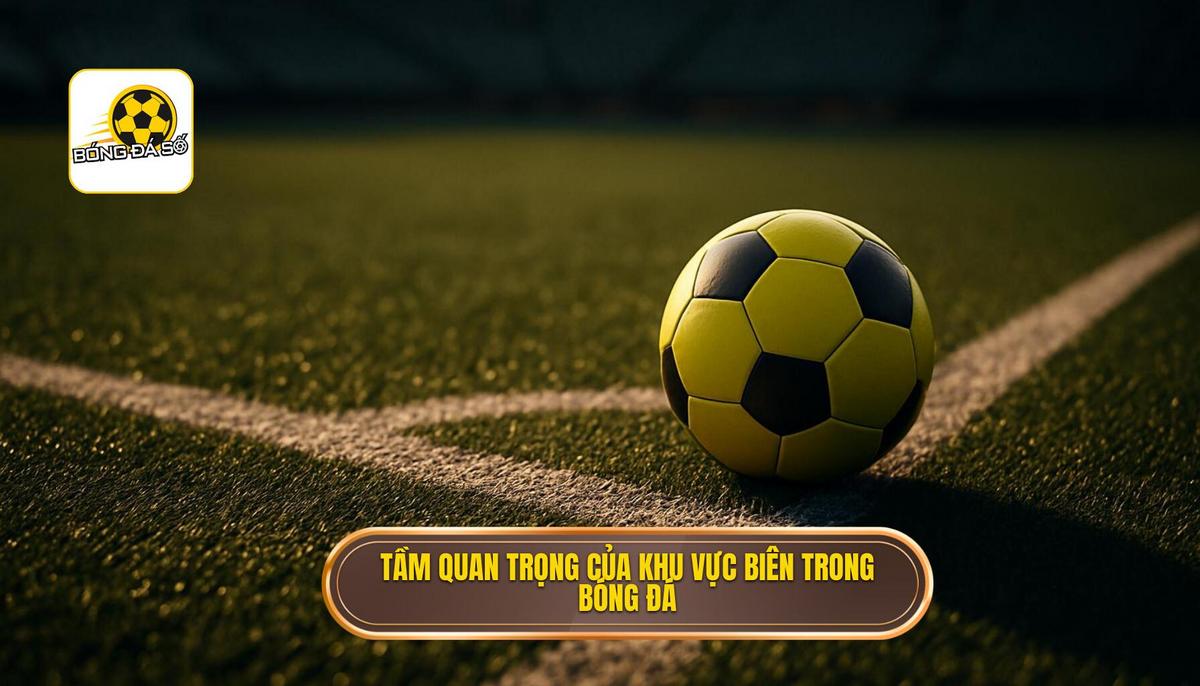 Tầm quan trọng của khu vực biên trong bóng đá hiện đại