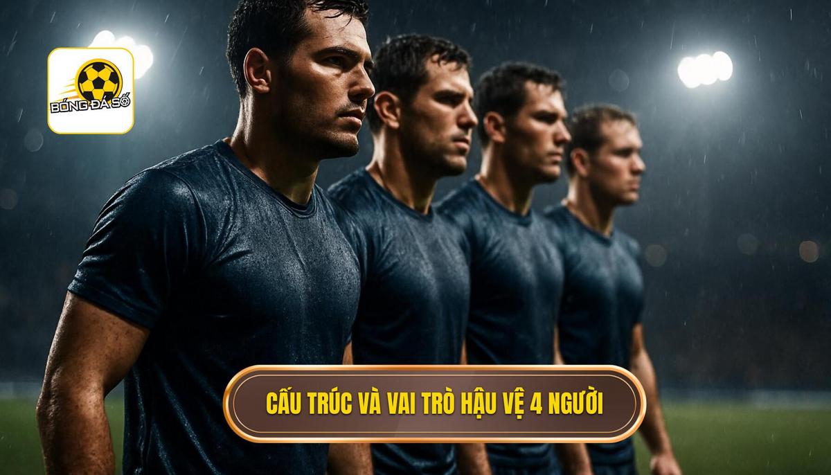 Sơ đồ hậu vệ 4 người: Nền tảng vững chãi của bóng đá hiện đại 1 Cấu trúc cơ bản và vai trò của các vị trí trong sơ đồ hậu vệ 4 người