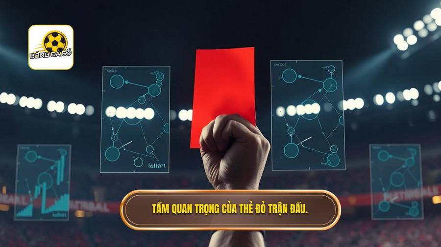 Cầu thủ rời sân nhưng vẫn nhận thẻ đỏ: Giải mã những tình huống hy hữu trên sân cỏ 2 Tầm quan trọng của thẻ đỏ trận đấu.