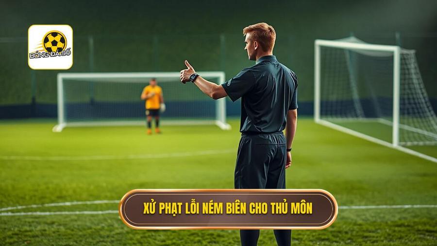 Luật ném biên về cho thủ môn bằng tay: Phân tích chi tiết và những điều cần lưu ý 2 Xử phạt lỗi ném biên cho thủ môn