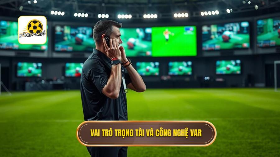 Quả phạt góc bóng đi ra ngoài sân rồi bay vào lại: Luật FIFA và những tranh cãi sân cỏ 3 Vai trò trọng tài và công nghệ VAR