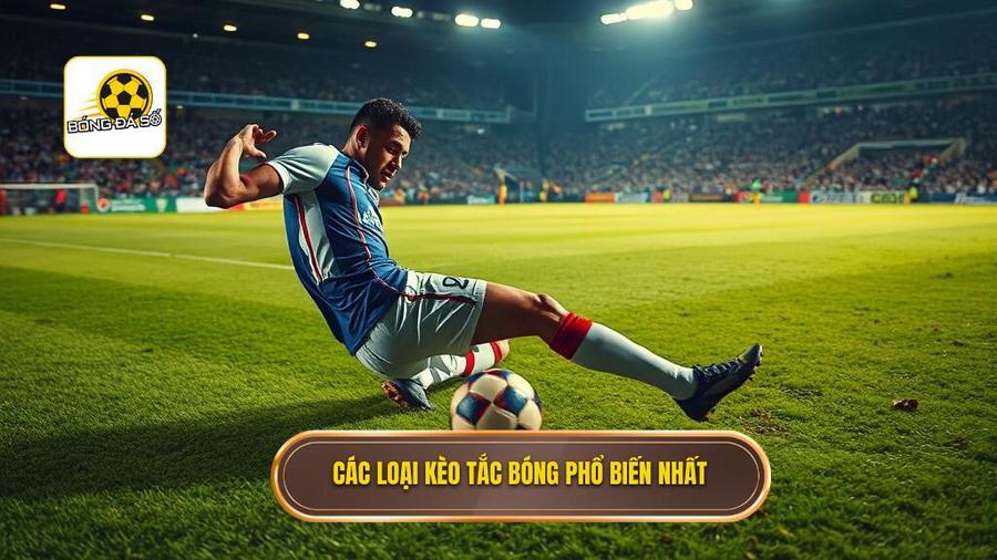 Kèo cược tổng số lần tắc bóng thành công: Nghệ thuật soi kèo của những chuyên gia thực thụ 2 2. Các loại kèo tắc bóng phổ biến nhất