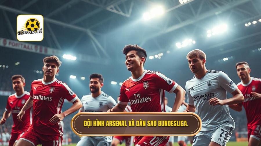 Top 10 đội hình tiêu biểu Champions League 2025: Toàn cảnh những siêu đội hình đẳng cấp nhất châu Âu 3 3. Đội hình Arsenal và dàn sao Bundesliga.